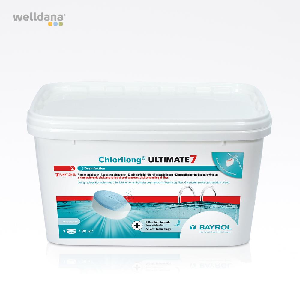 Bayrol Chlorilong Ultimate 7 tabletter 300 g, 5,4 kg Bayrol Chlorilong Ultimate 7 tabletter 300 g, 5,4 kg